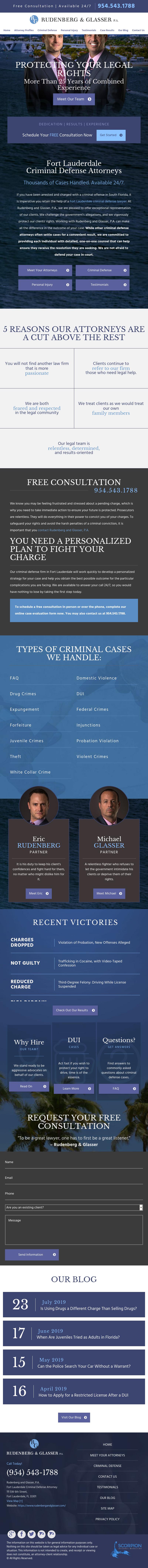 Rudenberg and Glasser, P.A. - Fort Lauderdale FL Lawyers