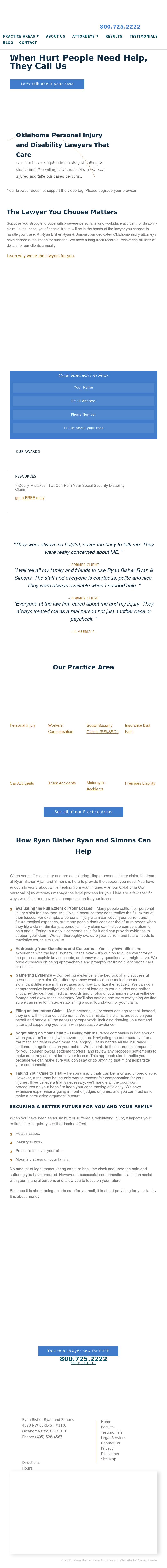 Ryan Bisher Ryan & Simons - Oklahoma City OK Lawyers