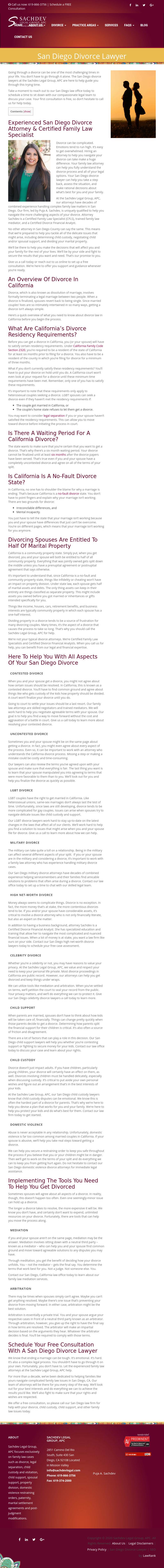 Sachdev Legal Group, APC - San Diego CA Lawyers