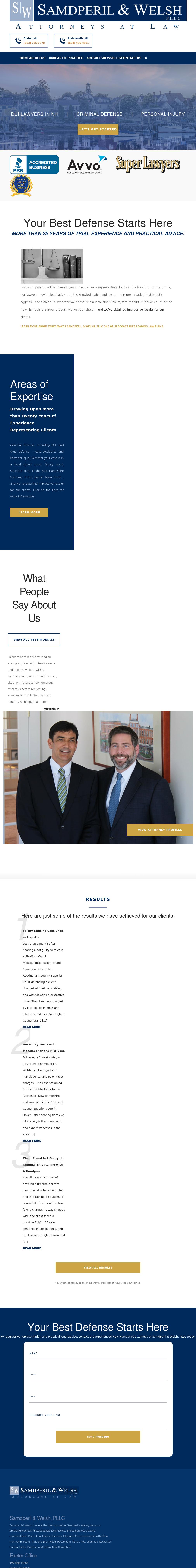 Samdperil & Welsh, PLLC - Exeter NH Lawyers