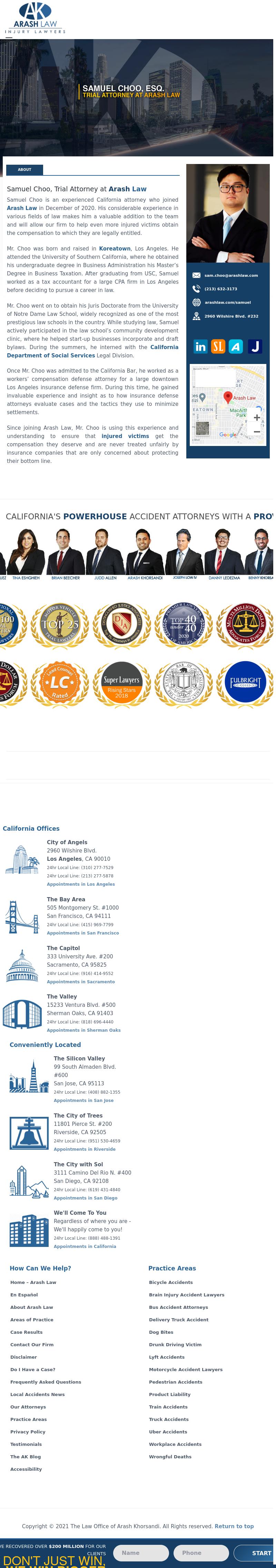  - Los Angeles CA Lawyers
