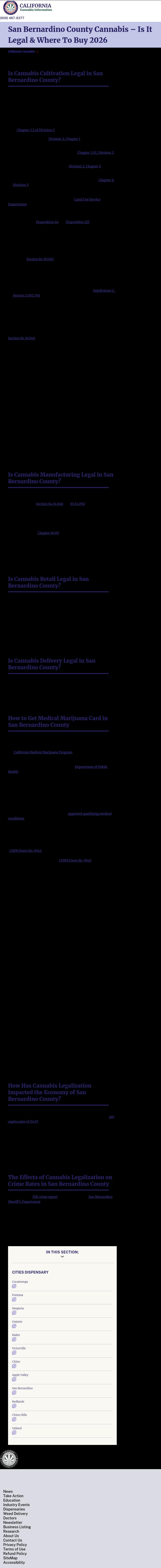 San Bernardino County Cannabis - San Bernardino CA Lawyers
