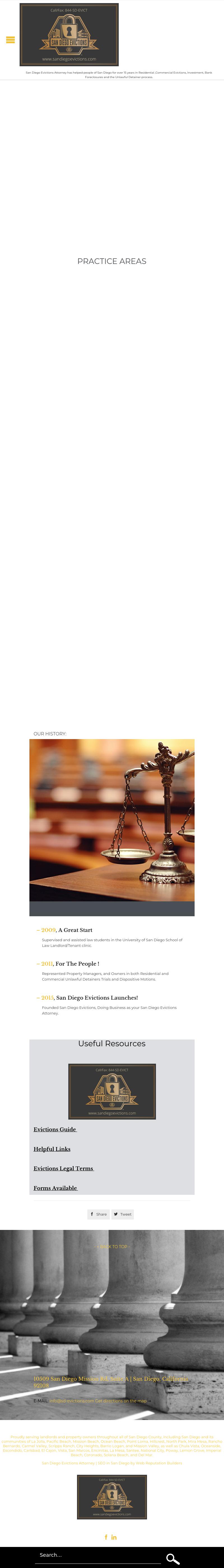 San Diego Evictions - San Diego CA Lawyers