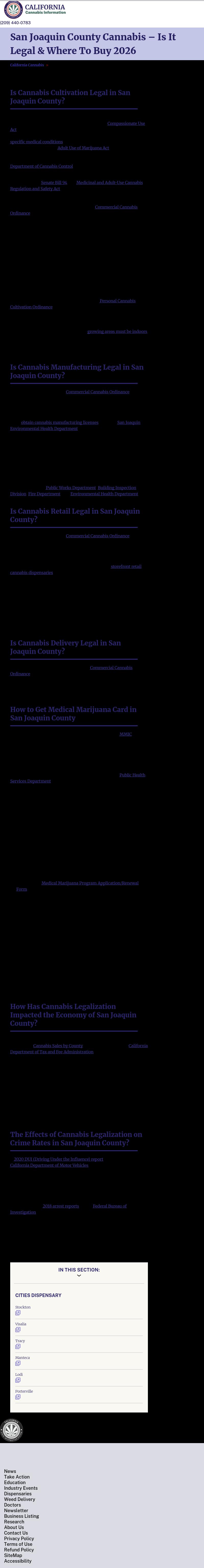  San Joaquin County Cannabis - Stockton CA Lawyers