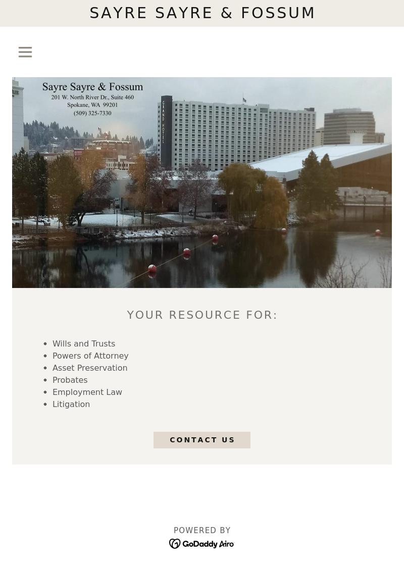 Sayre & Sayre - Spokane WA Lawyers