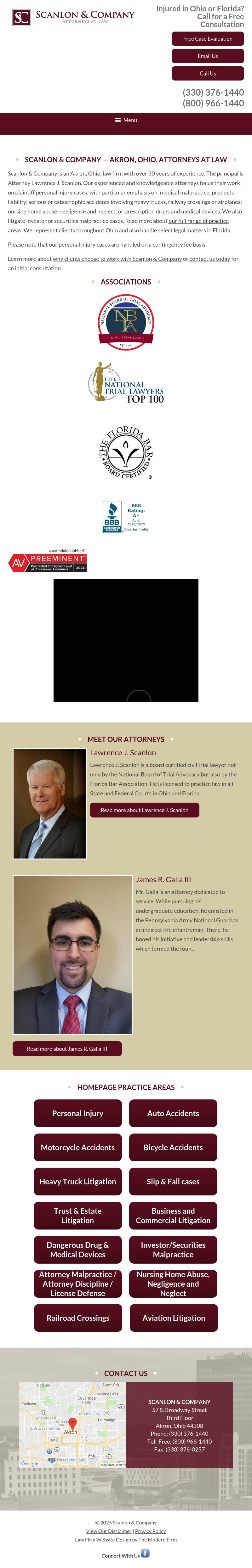 Scanlon & Elliott Attorneys at Law - Akron OH Lawyers