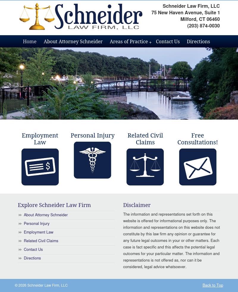 Schneider Law Firm LLC - Milford CT Lawyers