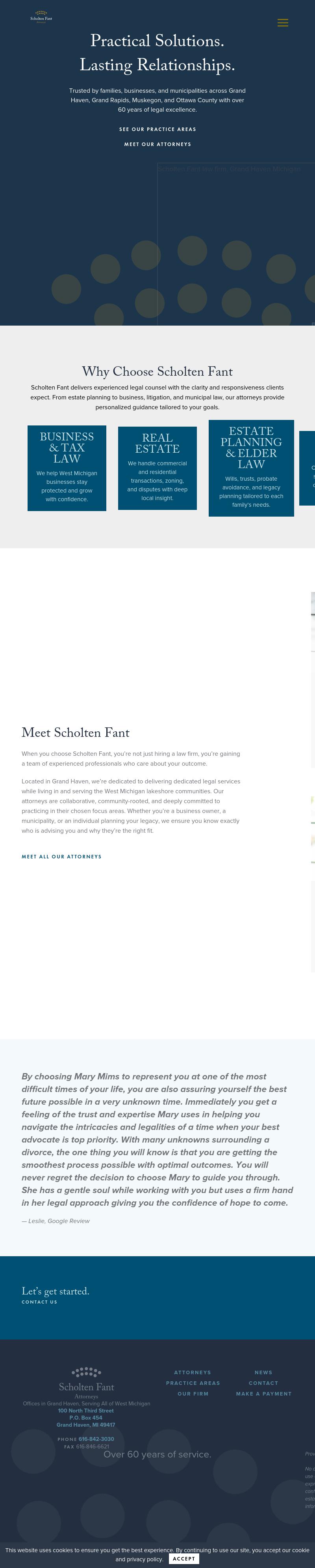 Scholten Fant - Grand Haven MI Lawyers