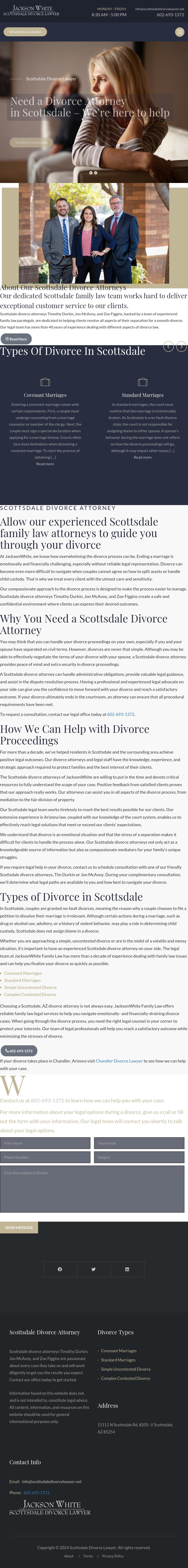Scottsdale Divorce Lawyer - Scottsdale AZ Lawyers