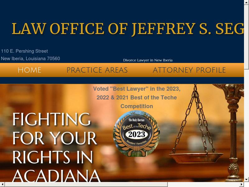 Segura Jeffrey S Attorney at Law - New Iberia LA Lawyers