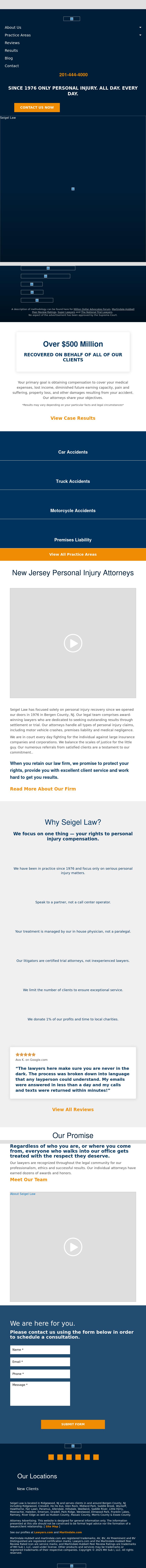 Seigel Law - Ridgewood NJ Lawyers