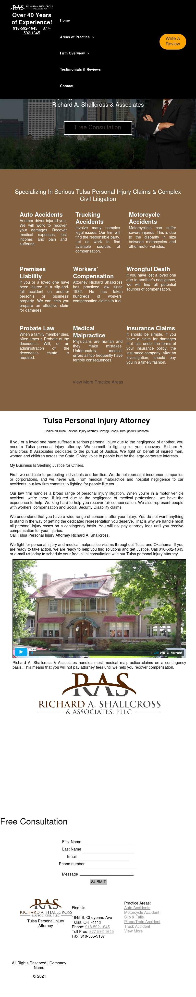 Shallcross Law Firm - Tulsa OK Lawyers