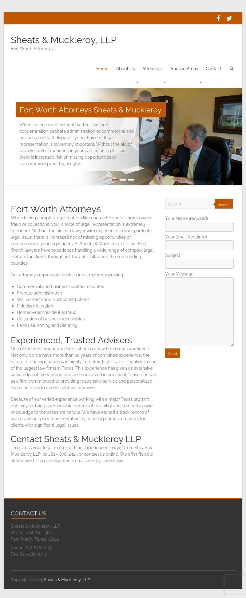 Sheats & Muckleroy LLP - Fort Worth TX Lawyers