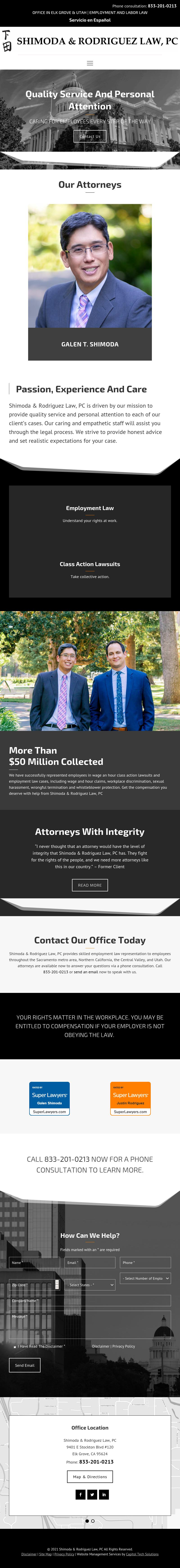 Shimoda Law Corp - Elk Grove CA Lawyers