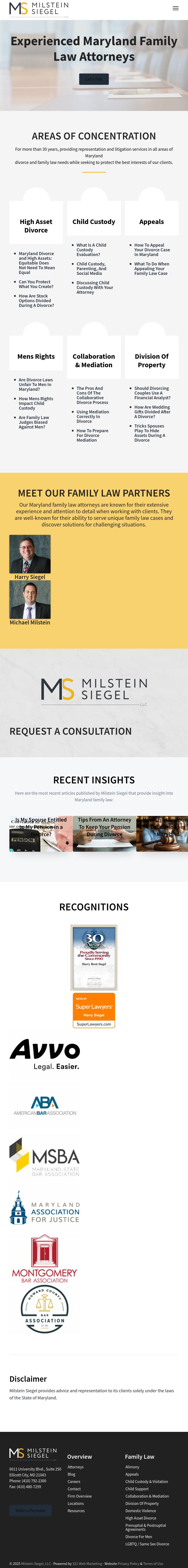 SIEGELLAW - Ellicott City MD Lawyers