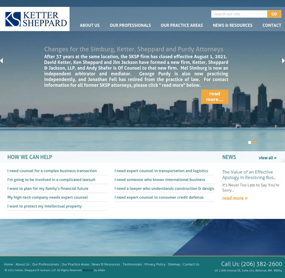 Simburg Ketter Sheppard & Purdy LLP - Seattle WA Lawyers