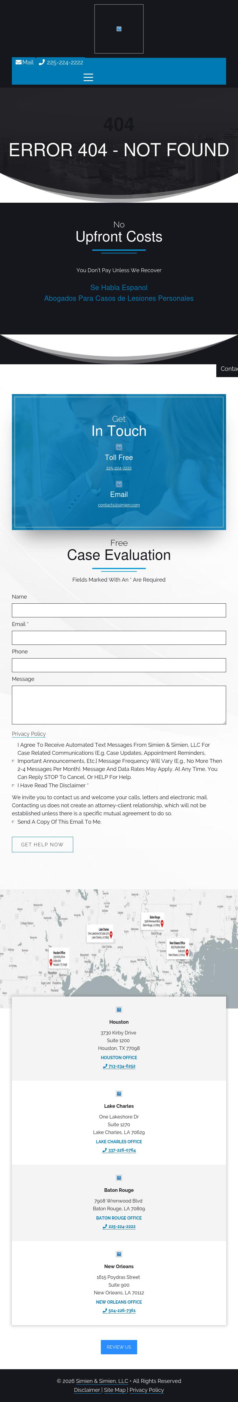 Simien & Simien, LLC - Lake Charles LA Lawyers