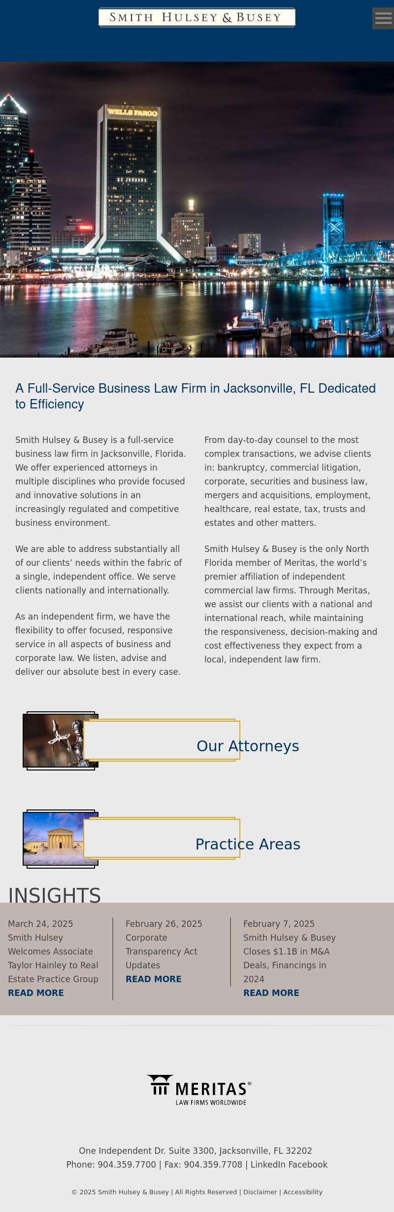 Smith Hulsey & Busey - Jacksonville FL Lawyers