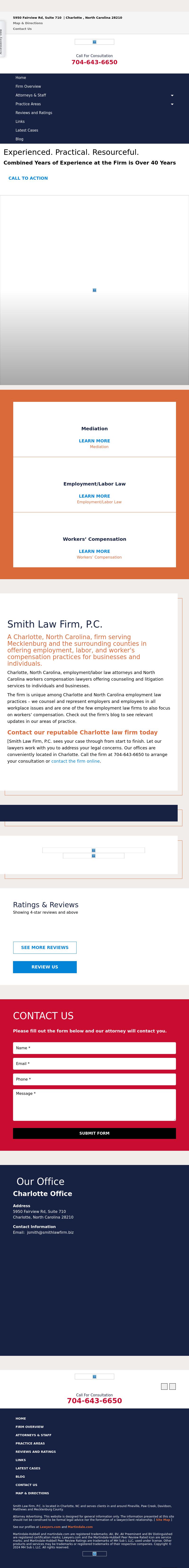 Smith Law Firm, P.C. - Charlotte NC Lawyers