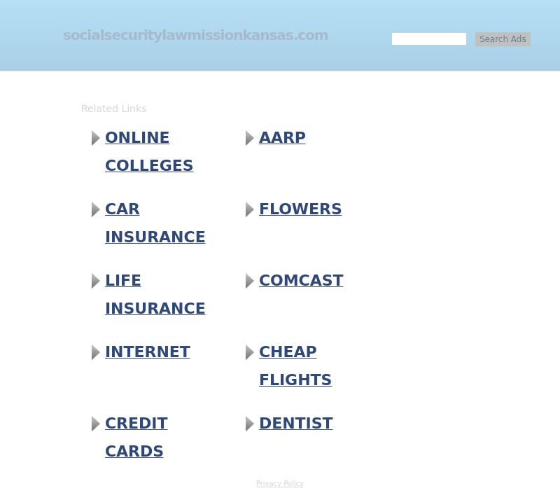 Social Security Disability Legal Advocates Inc - Mission KS Lawyers