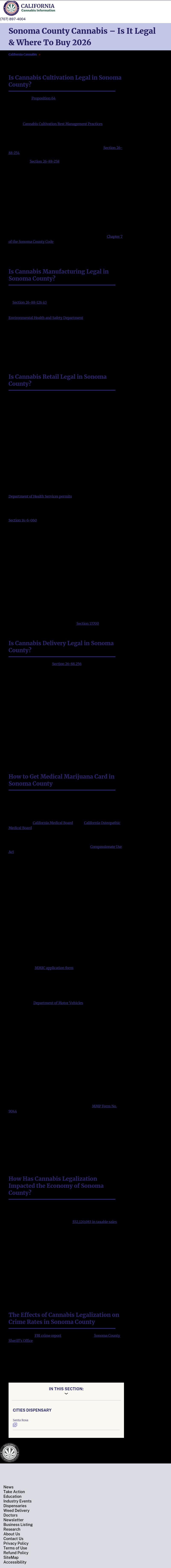 Sonoma County Cannabis - Sonoma CA Lawyers