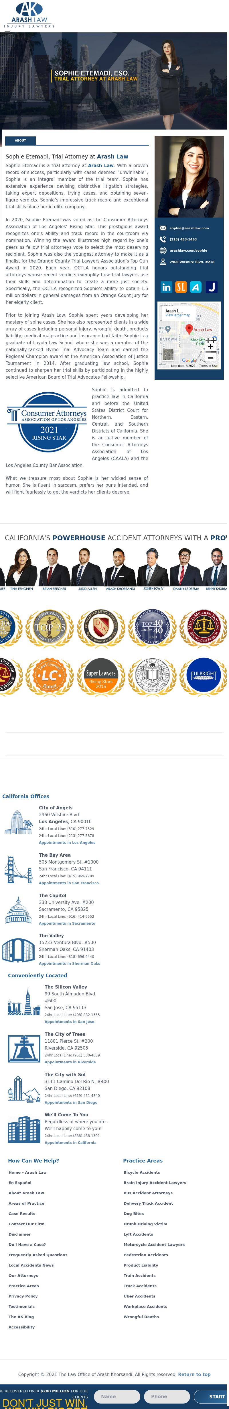  - Los Angeles CA Lawyers