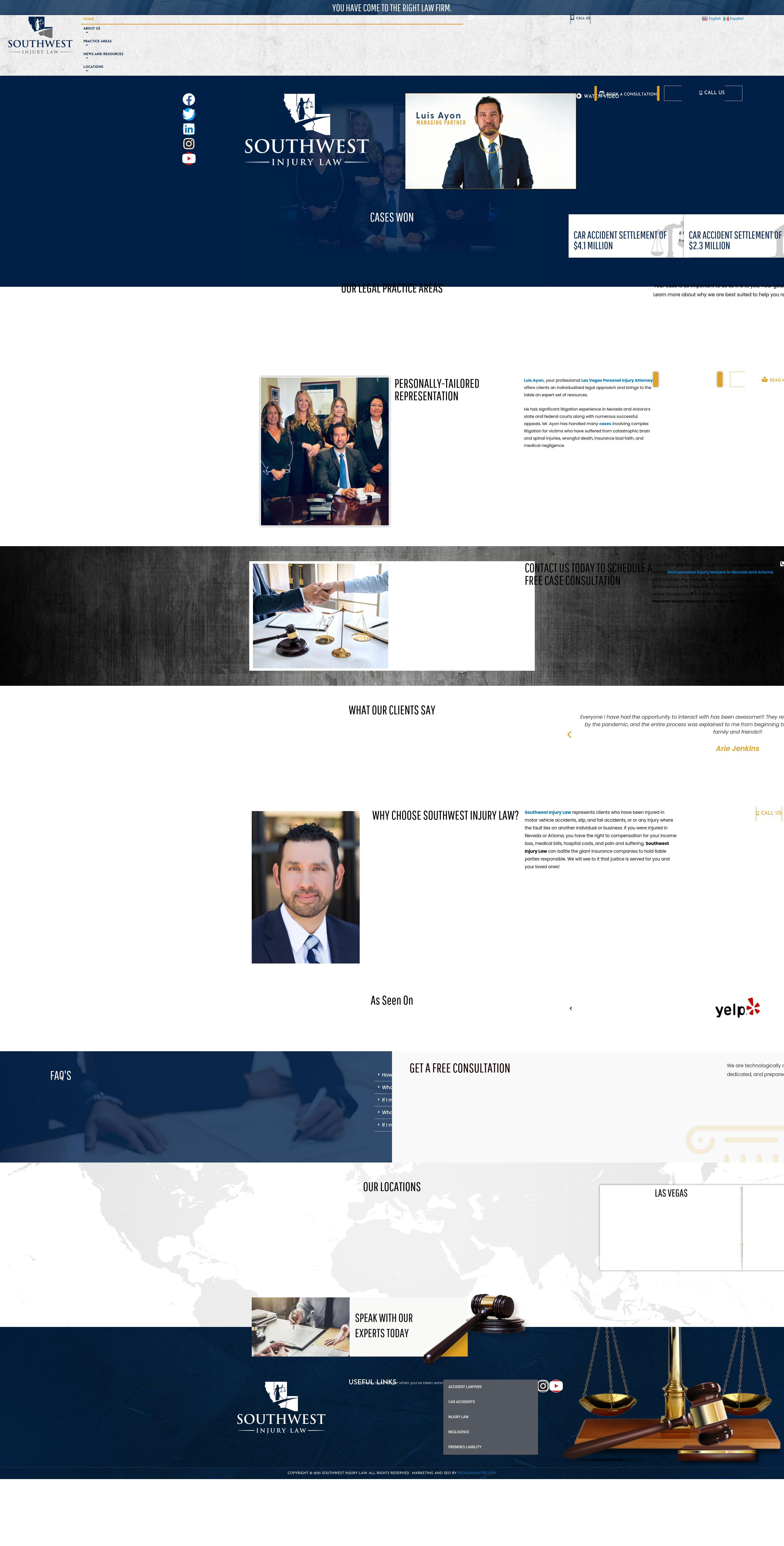 Southwest Personal Injury Lawyer Phoenix - Phoenix AZ Lawyers