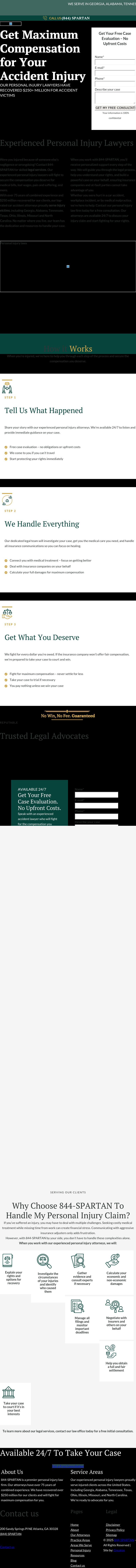 Spartan Car Accident & Personal Injury Lawyers - Atlanta GA Lawyers