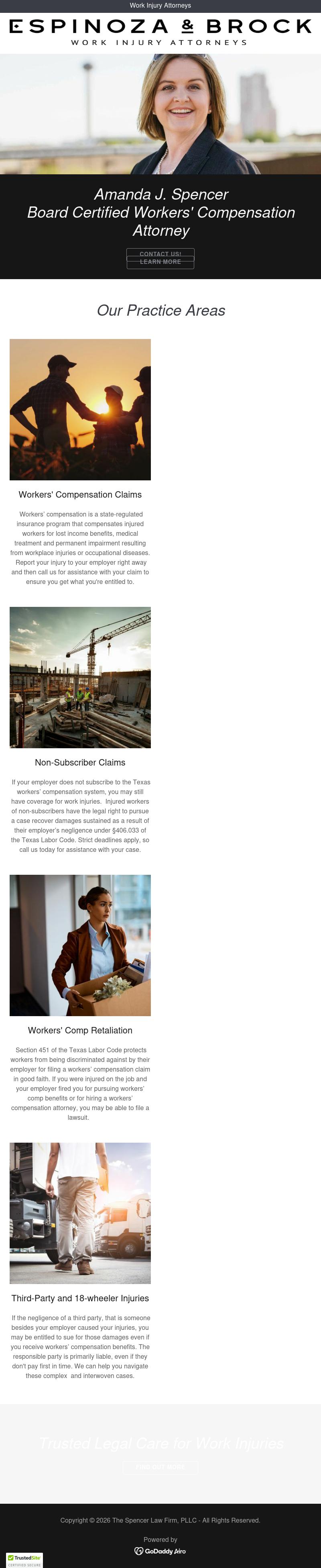 Spencer Law Firm PLLC - San Antonio TX Lawyers