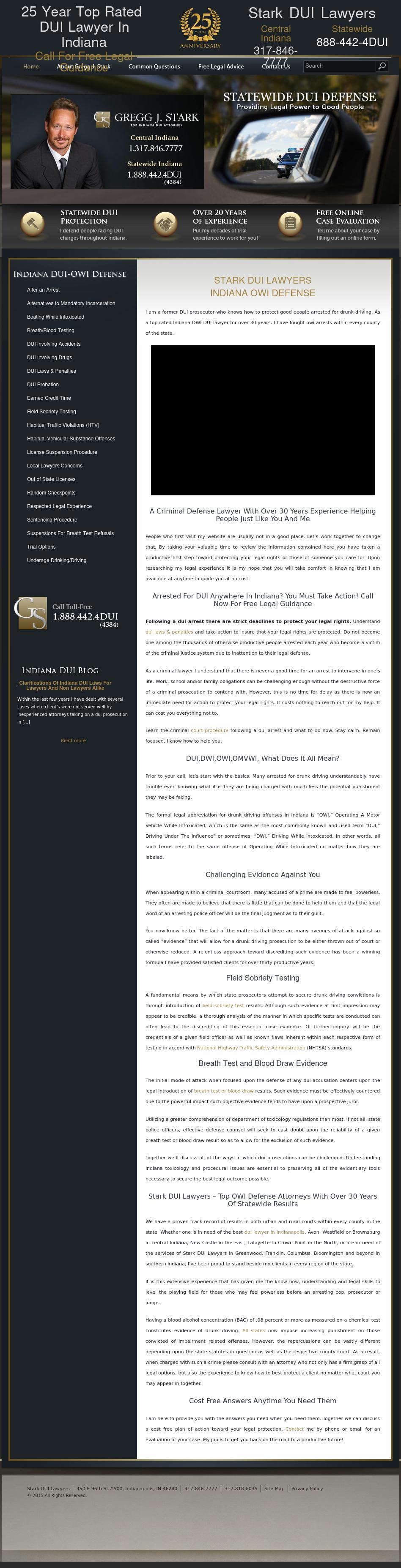 Stark DUI Lawyers - Indianapolis IN Lawyers