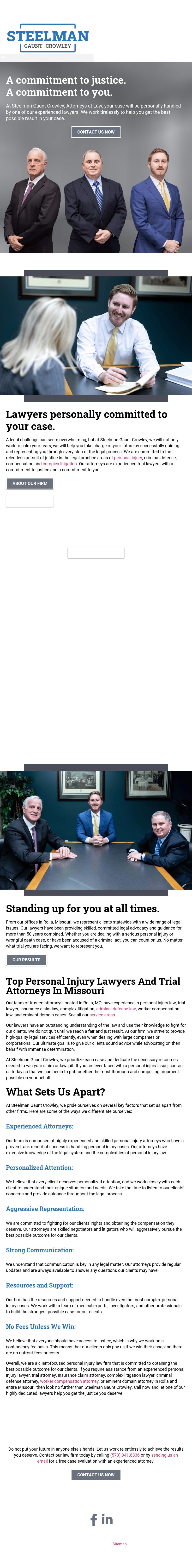 Steelman, Gaunt & Horsefield, Attorneys at Law - Rolla MO Lawyers