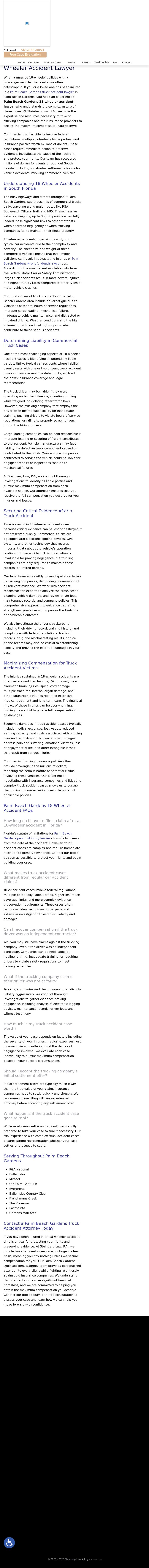 Steinberg Law, P.A. - Palm Beach Gardens FL Lawyers