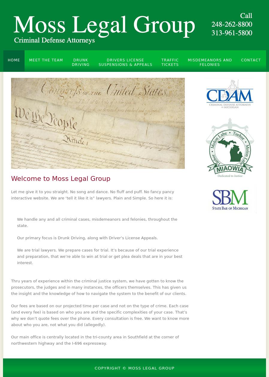 Steven I Moss & Associates PC - Southfield MI Lawyers