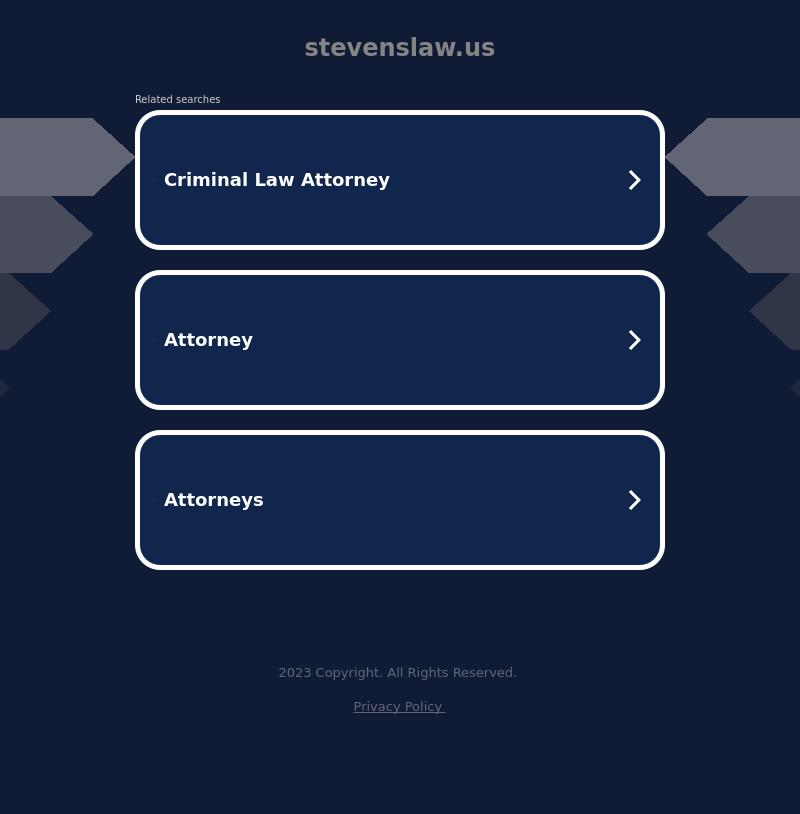 Stevens Richard H - Springfield MO Lawyers