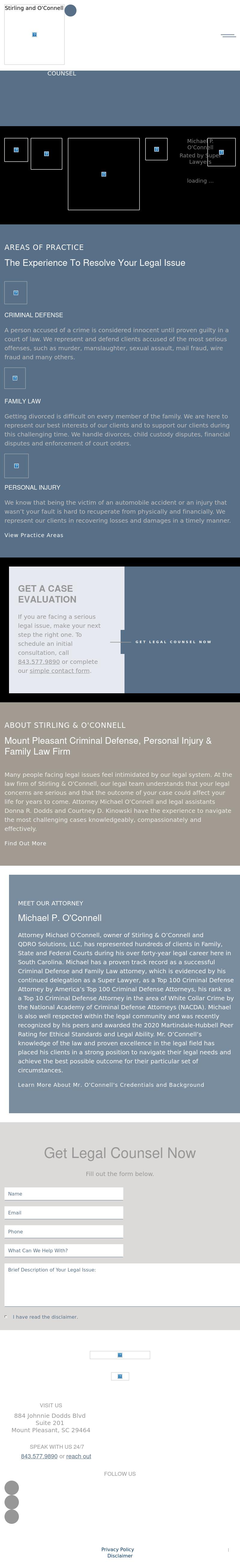 Stirling And O Connell - Mount Pleasant SC Lawyers