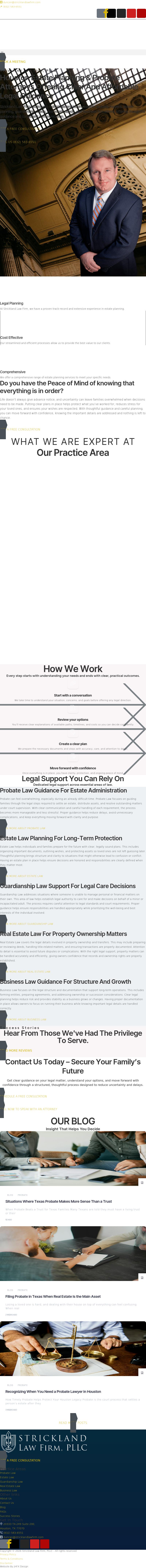 Strickland Law Firm, PLLC - Houston TX Lawyers