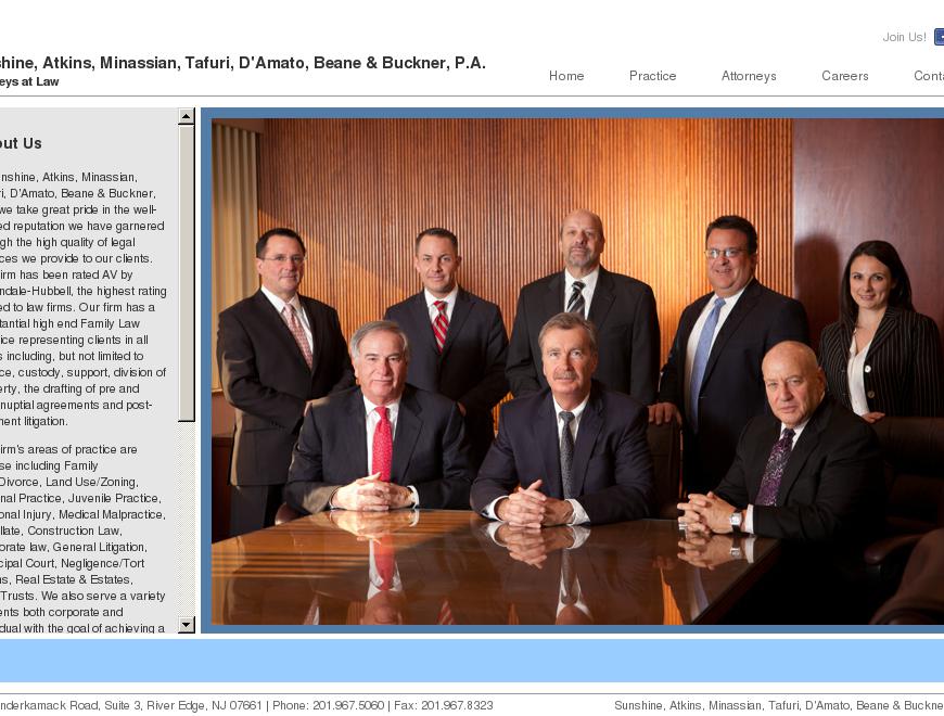Sunshine, Atkins, Minassian, Tafuri, & D'Amato - River Edge NJ Lawyers