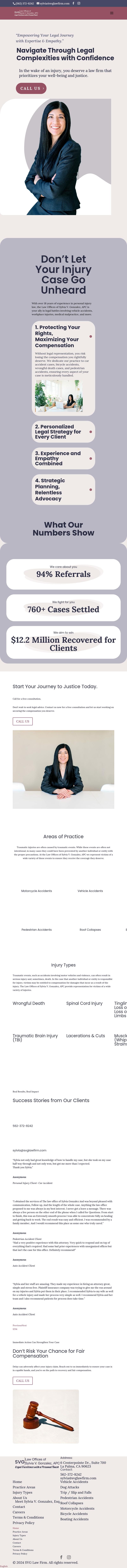 SVG Law Offices of Sylvia V. Gonzalez, APC - La Palma CA Lawyers