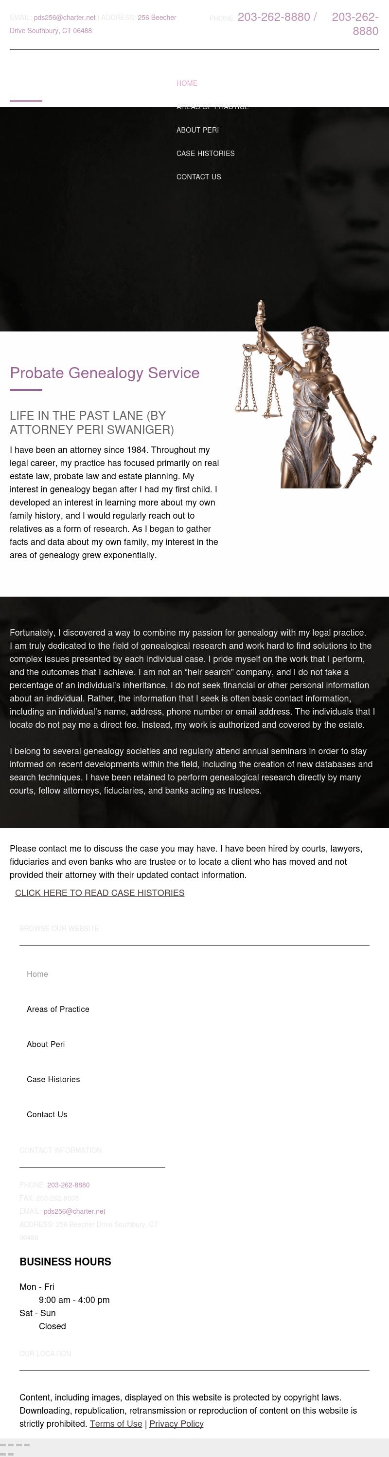 Swaniger Peri LLC - Southbury CT Lawyers