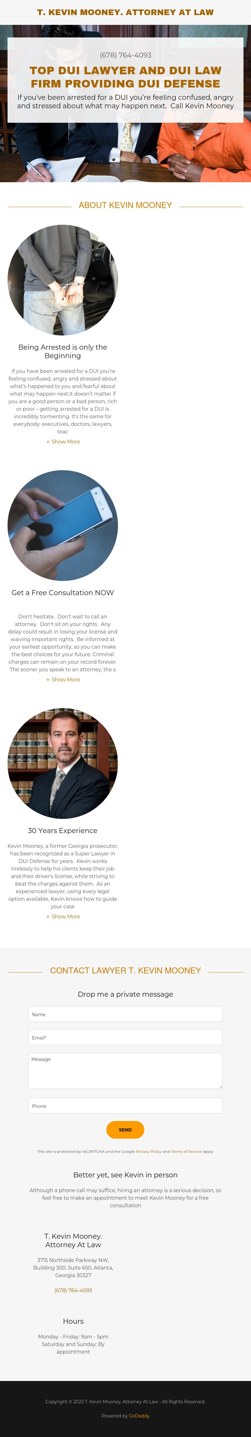 T. Kevin Mooney - Atlanta GA Lawyers