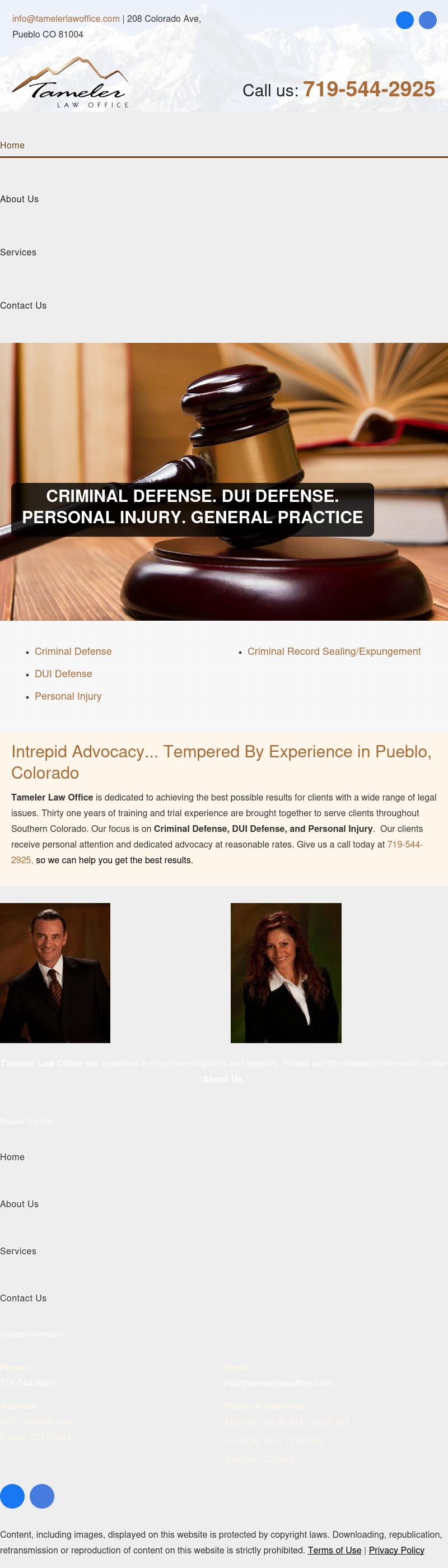 Tameler Law Office - Pueblo CO Lawyers