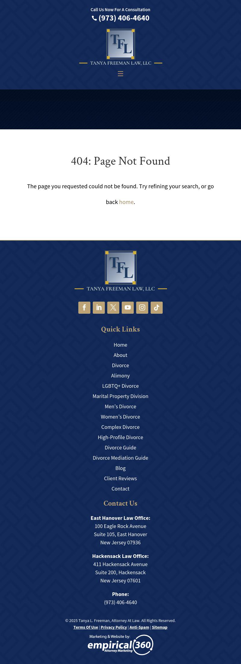 Tanya L. Freeman, Attorney At Law - Jersey City NJ Lawyers