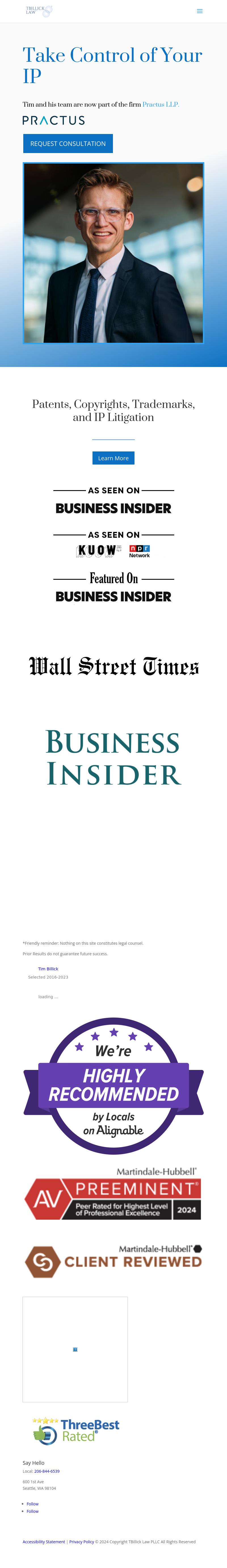 TBillick Law - Seattle WA Lawyers