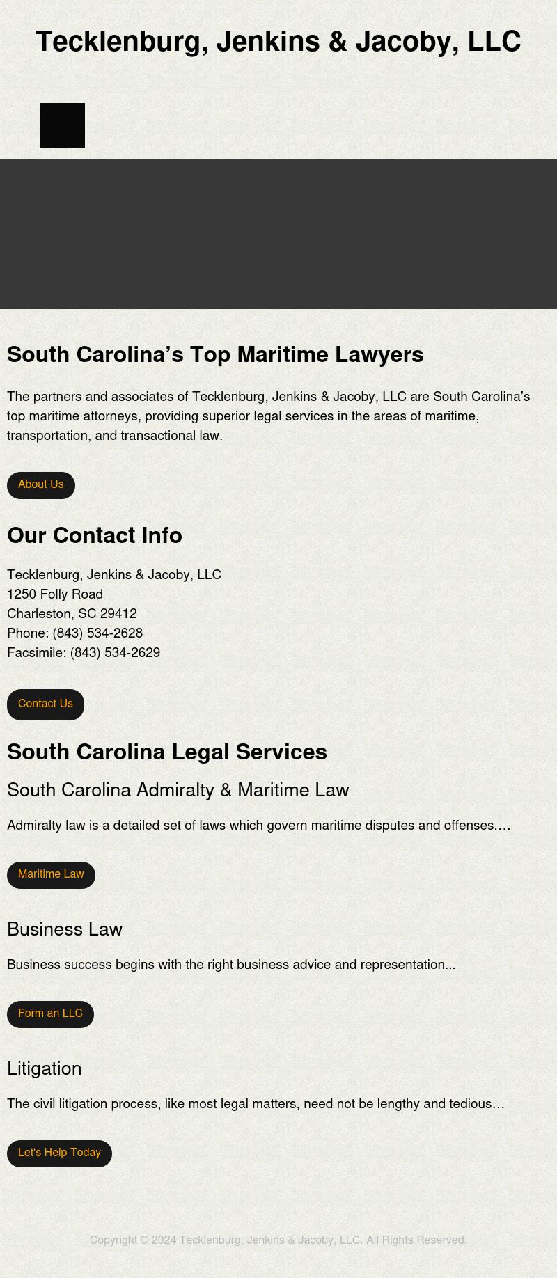Tecklenburg & Jenkins LLC - North Charleston SC Lawyers