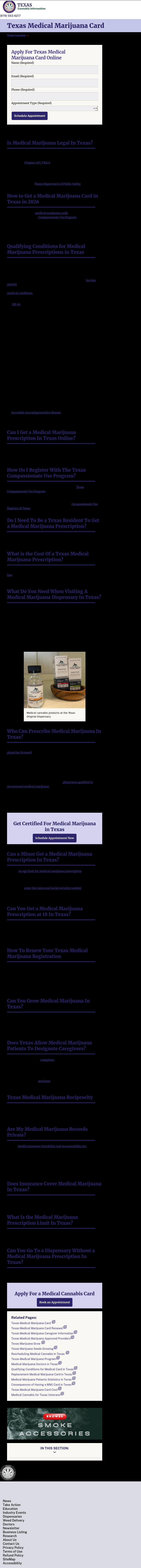 Texas Medical Marijuana - Bryan TX Lawyers