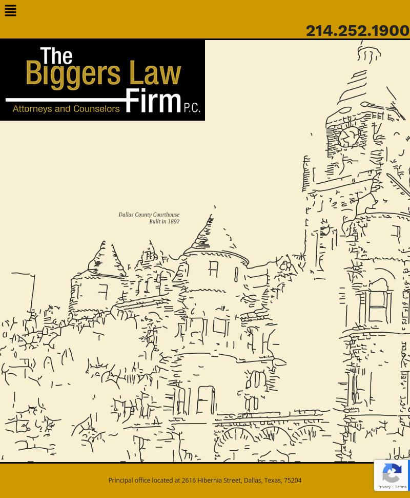 The Biggers Law Firm, P.C. - Dallas TX Lawyers