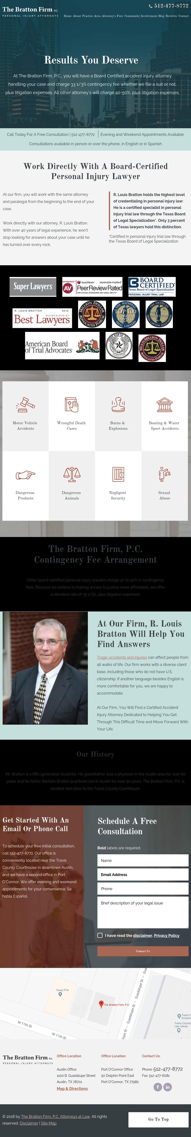 The Bratton Firm, P.C. Attorneys at Law - Austin TX Lawyers