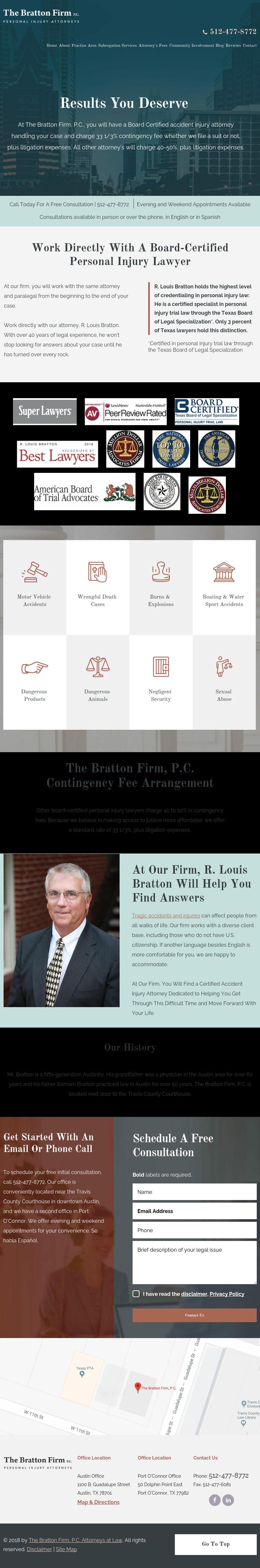 The Bratton Firm, P.C. Attorneys at Law - Austin TX Lawyers