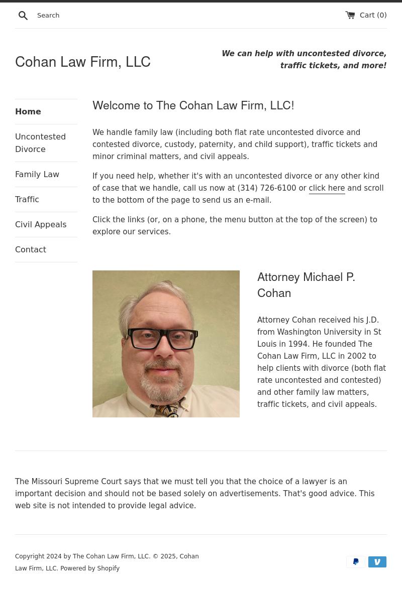 The Cohan Law Firm, L.L.C. - St. Louis MO Lawyers