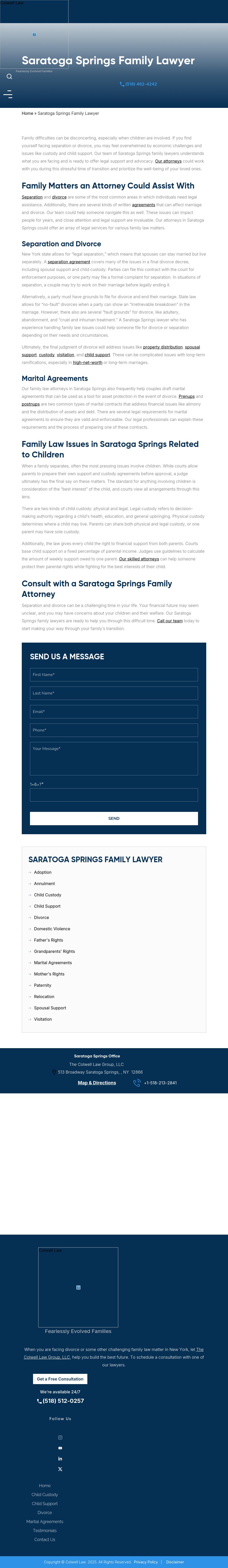 The Colwell Law Group, LLC - Saratoga Springs NY Lawyers